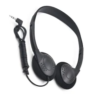 Comfortable Wearing Noise Reduction ABS Portable Headphone Wired Headset Earbud Stereo 3.5mm Clear Gaming for Gamer 1