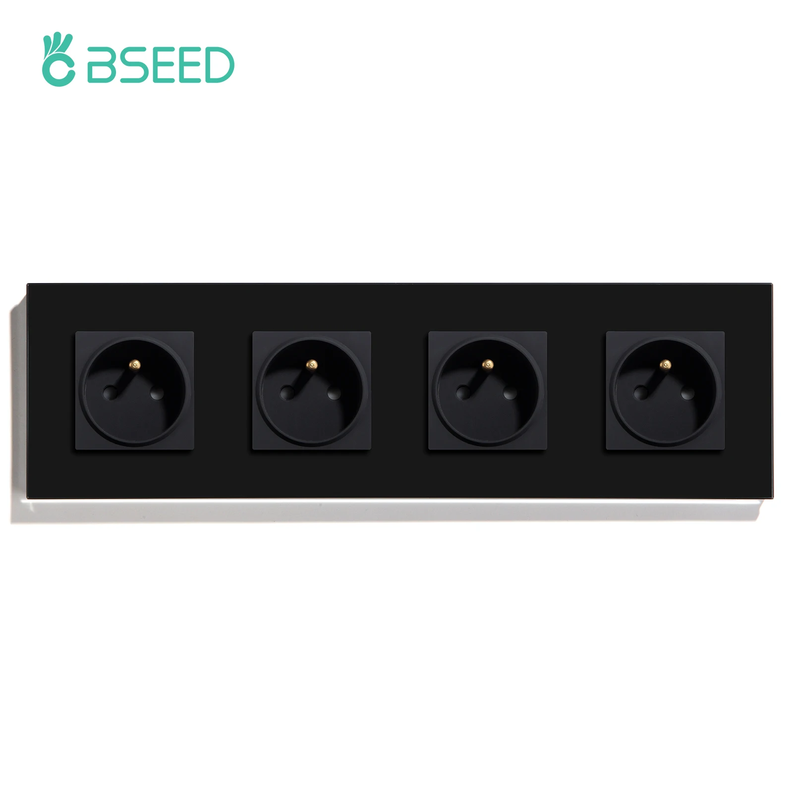 Four Socket Black