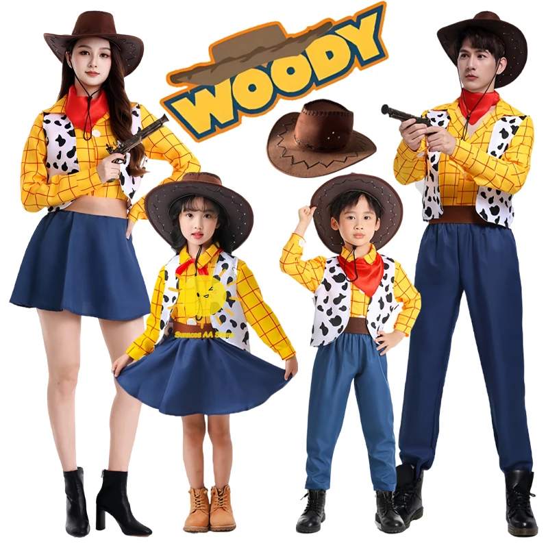 Déguisement Woody Toy Story Famille – Adultes & Enfants