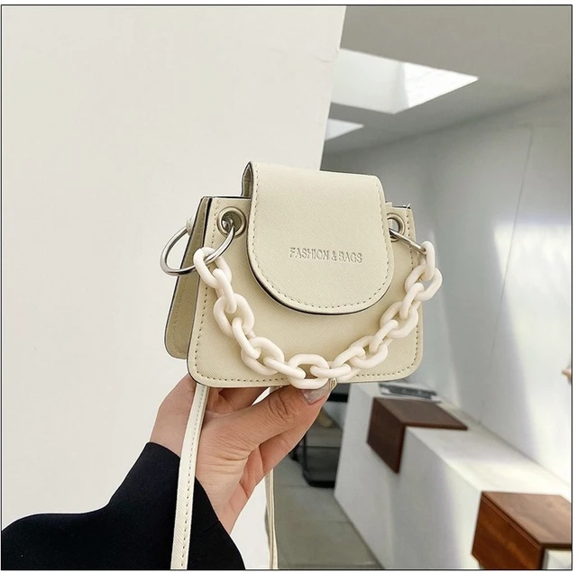 Fashion Chains Small Flap Shoulder Crossbody Bag for Women Leather Underarm  HandBag Female Designer Tote Bags - AliExpress