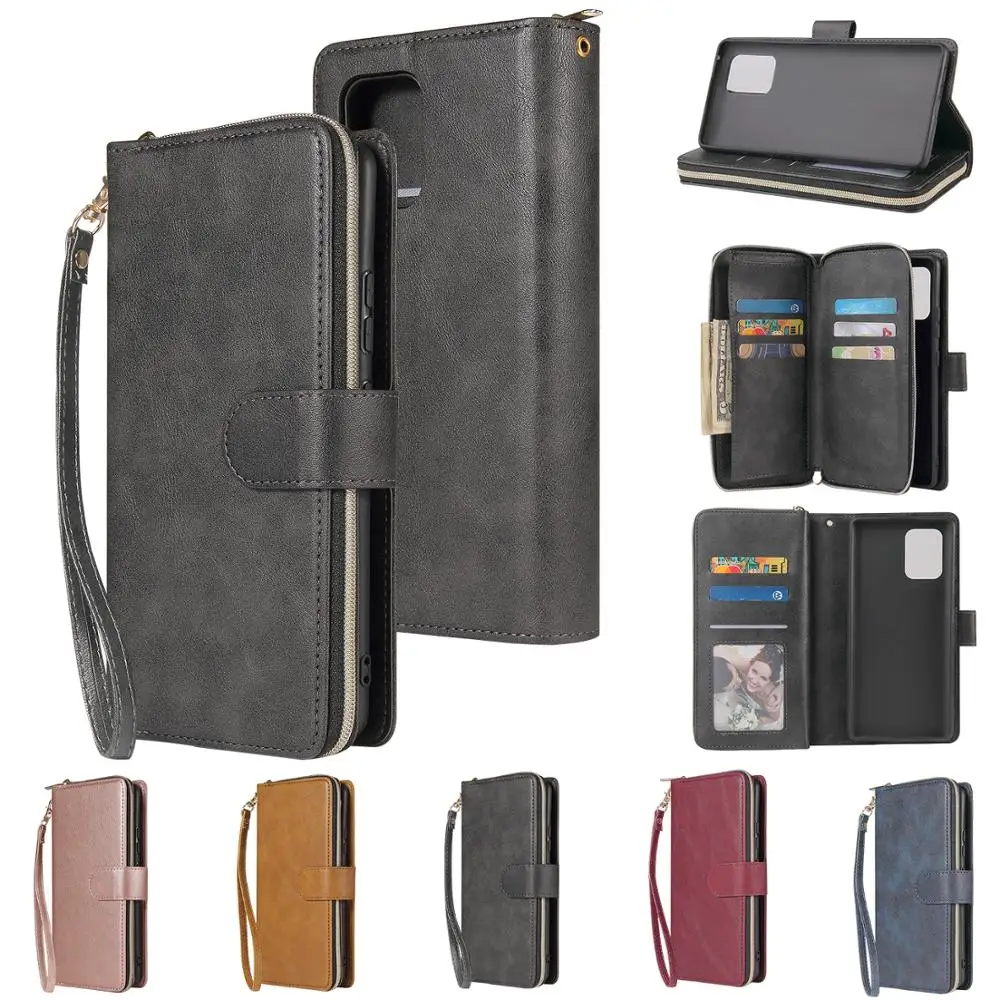 

Luxury Flip Wallet Case for Samsung S20 S10 S9 S8 Plus Note 20 10 A10 A21S A20e A41 A51 A71 A10 A20 A30 A40 A50 A70 Funda Coque