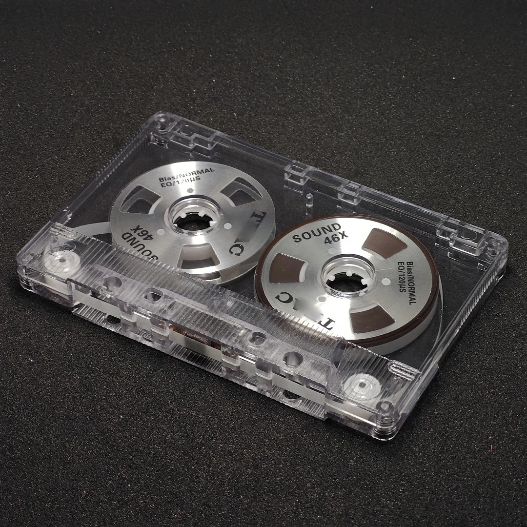 High Quality Aluminum Reel To Reel Cassette Blank Audio Cassette Tape 46min  (DIY) - AliExpress