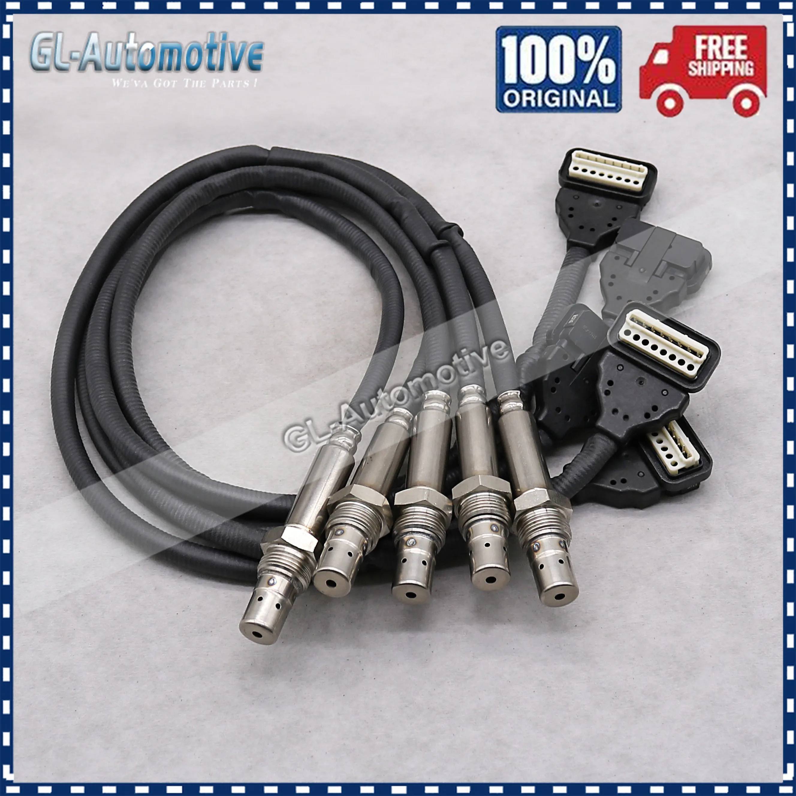 Фото Набор (5) азотных датчиков NOX NS11A для WEICHAI Cummins Uninox HINO YUCHAI Mercedes-Benz Vovol DAF №5