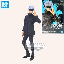 

Original Bandai Banpresto Jujutsu Kaisen Spellcraft Satoru Gojo Figure PVC Model Collect Action Figure Model Kid Toy Gift