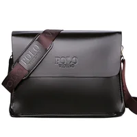 Sac à bandoulière POLO pour hommes, sac à bandoulière Vertical décontracté de Style Business, sac tendance en cuir de haute qualité pour les déplacements quotidiens 5