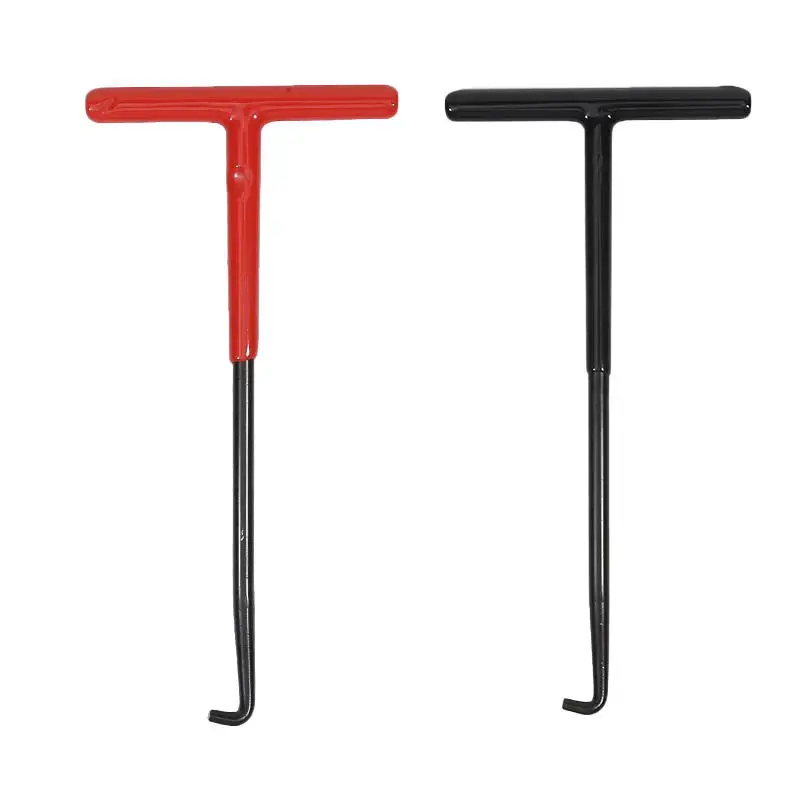 Motorcycle Exhaust Spring Hook T Shaped Handle Exhaust Pipe Spring Puller Installer Hooks Repair Tool for Springs Removal
