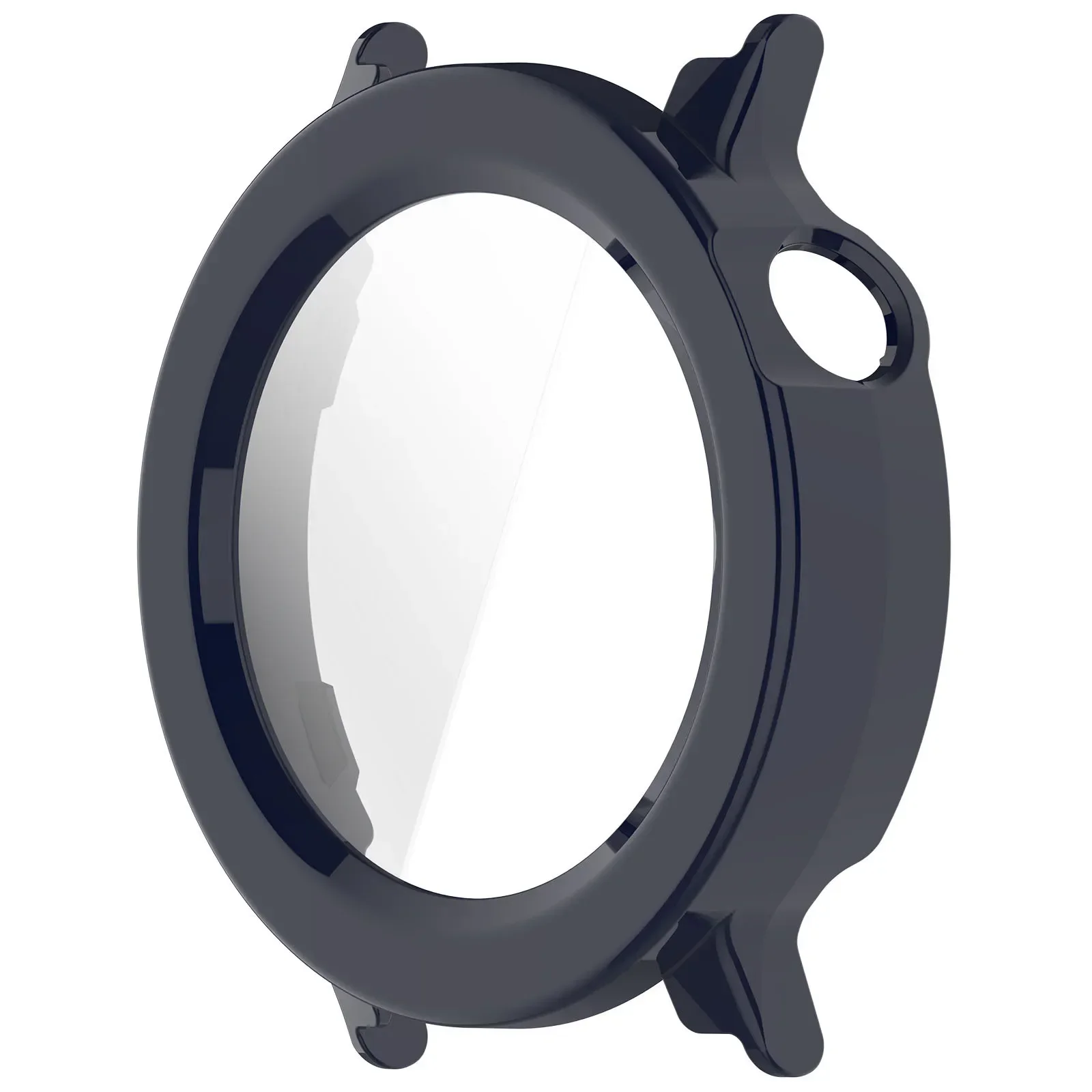 Premium Tempered Glass Cover with Protective Frame for Smartwatch Accessories