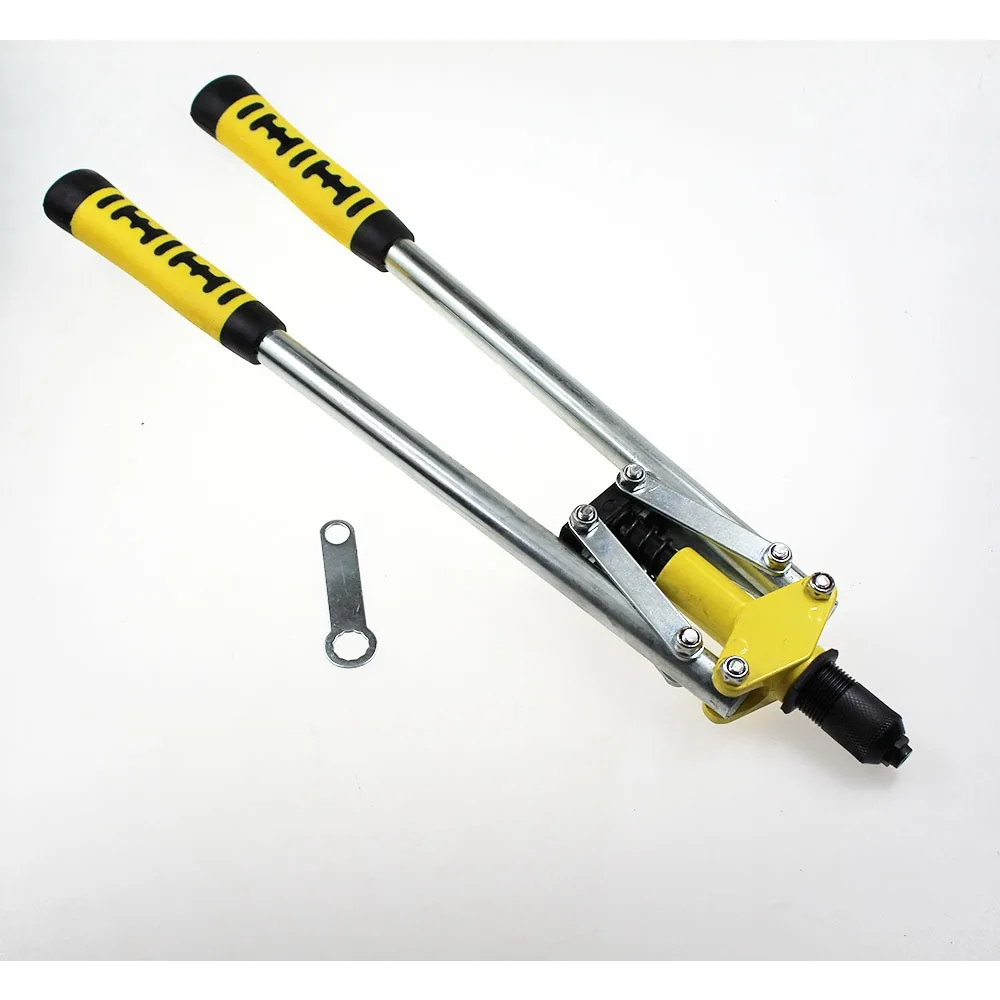 Double Core-Pulling Hand Riveter Gun 1set Manually Pull Rivet Gun Pull Cap Willow Rivet Hand Tools