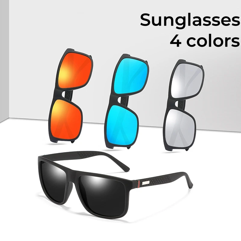 

Colorful Film Driving Polarized Sun Goggles Vintage Sunglasses for Men and Women Classic Fishing Sun Protection Sun Goggles