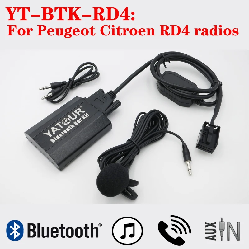 Yatour Bluetooth music player for Peugeot 207 307 308 407 807 Citroen C2 C3 DS3 DS4 C4 C5 C6 C8