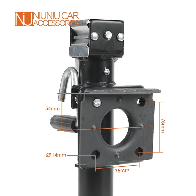 5000 Lbs 10 Hüvelykes Oldalsó Széltartály -Tartó Forgó Pótkocsi Jack Állványok Támogató Lábak Sarok Állandó Lakóautó Alkatrészek Lakókocsi Tartozékok - Image 3
