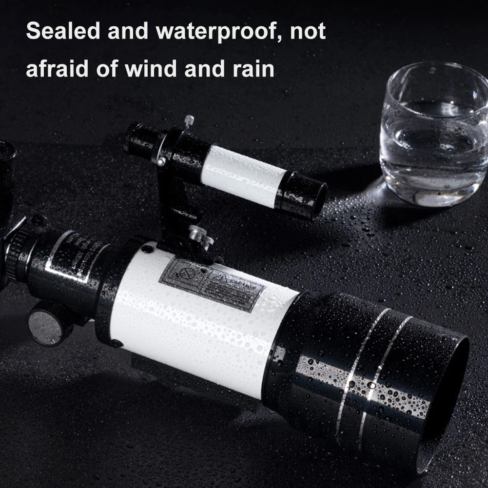 Portable Plastic Refractor Telescope for Astronomy Beginners