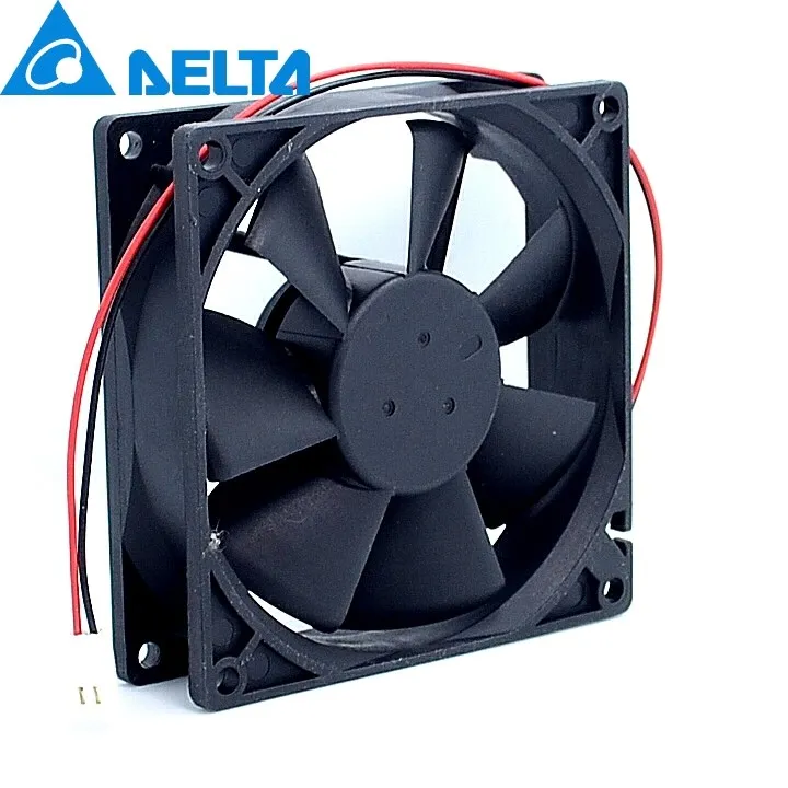 Duplo Ball Bearing Ventilador Capacidade de Vento para Delta Novo e 9025 9cm 90 mm 12v 0.60a Afb0912vh - Imagem 4