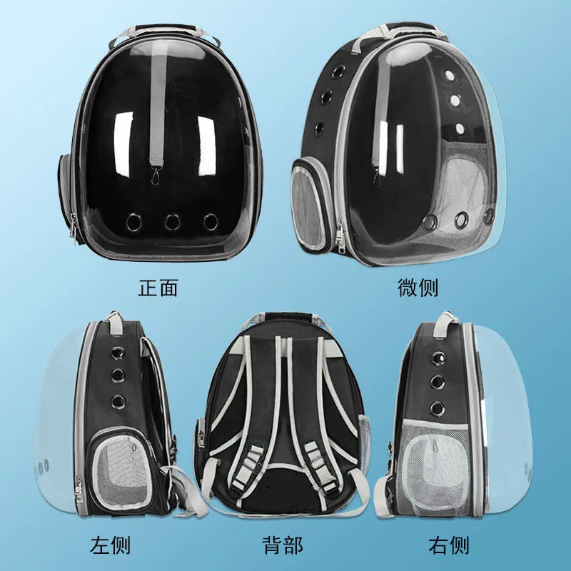 Cat Carrier Backpack Outing Carry Space Capsule Breathable Large Capacity Outdoor Pet Supplies