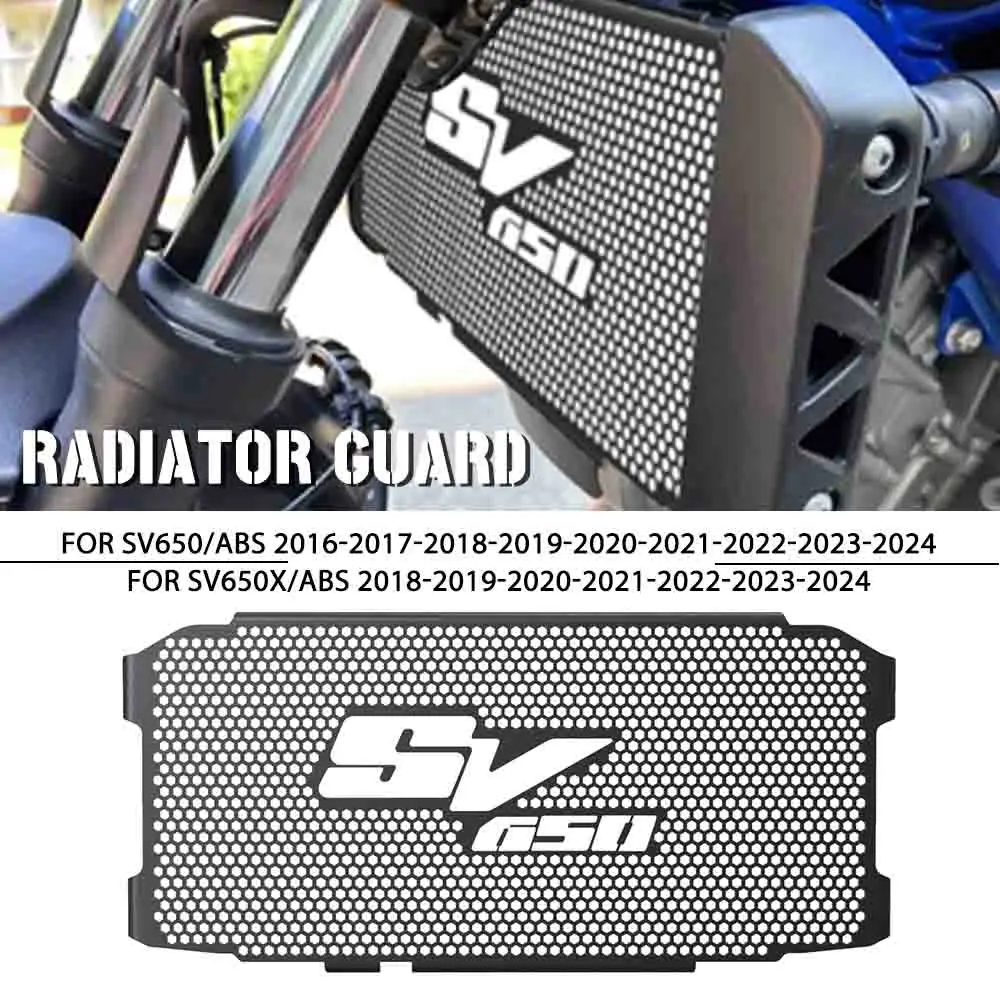 

2023 For Suzuki SV650 SV650X ABS Motorcycle Radiator Grille Guard Cover SV 650 650X abs SV650 X 2016-2024 2022 2021 2020 2019