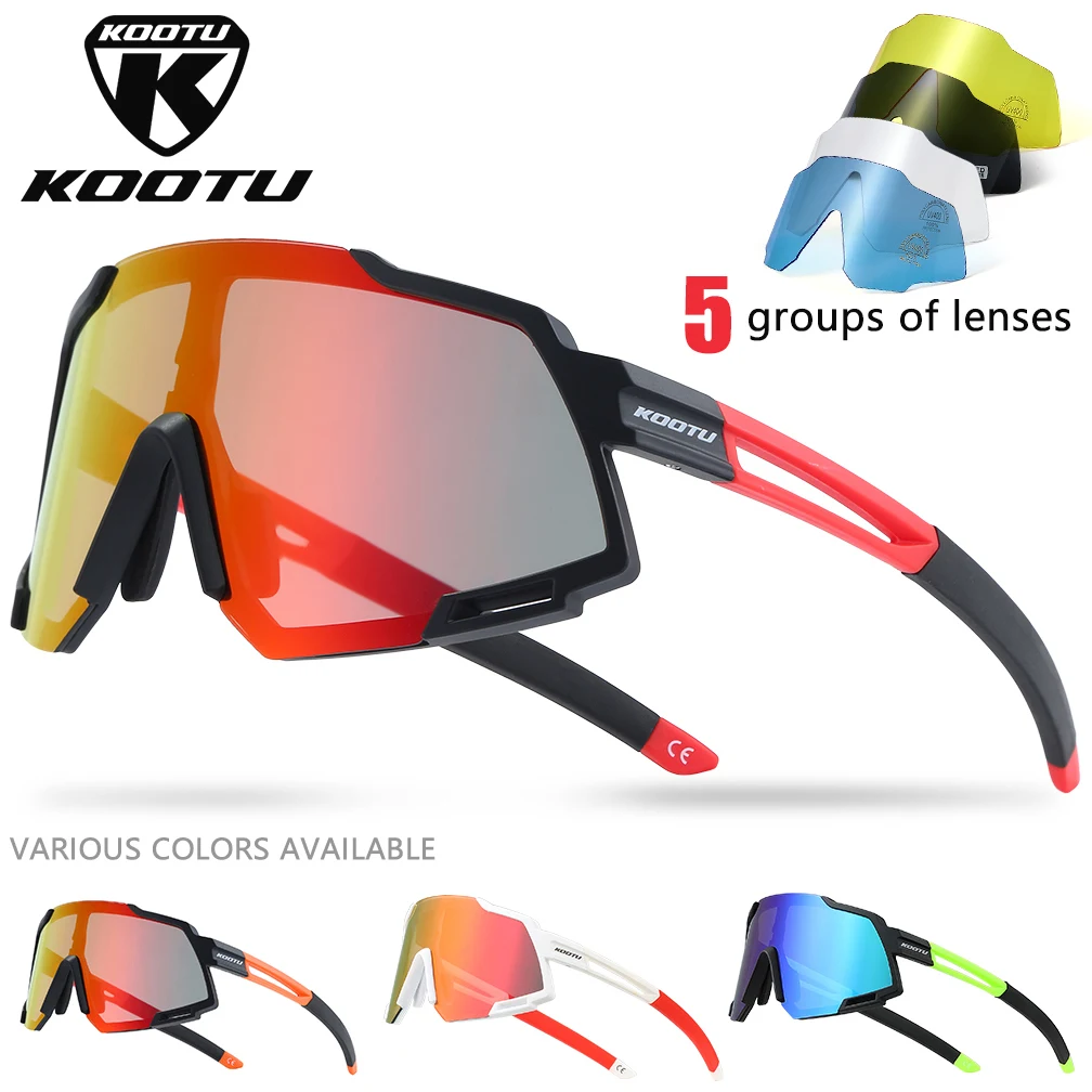 

Bicycle cycling sunglasses 5 Lens sunglass Multi-function for Hiking / Fishing/ Cycling
