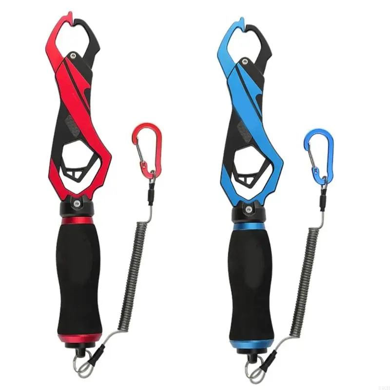 Fishing Lip Grabber with Scale Aluminum Alloys Fishes Grabber Controllers D5QD
