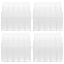 

4Pcs Mark Pen Storage Holder Stationery Organizer Portable Marker Pen Box