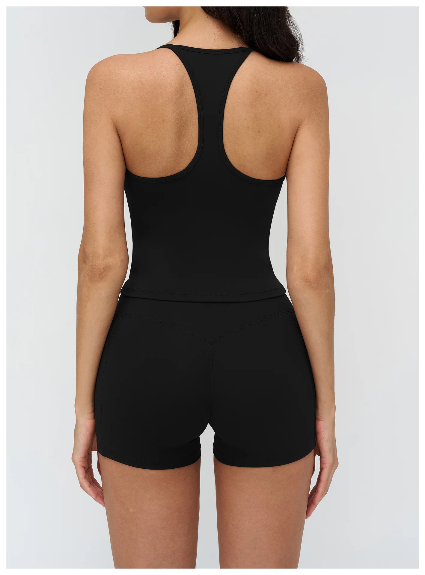 Débardeur Yoga Push-Up Col Carré