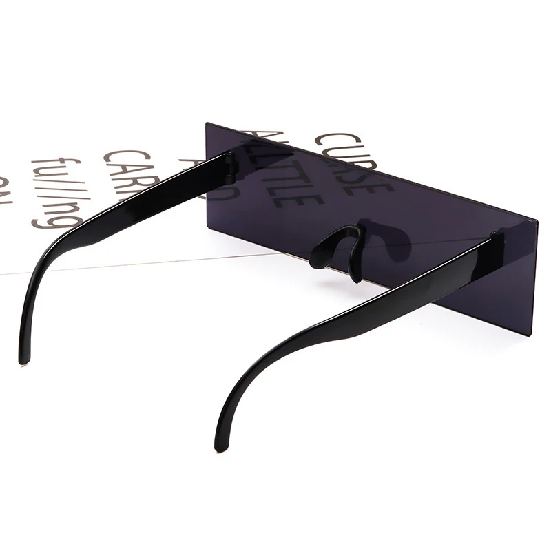 1Pc New Fancy Glasses Photobooth Props Censorship Black Eye Covered Bar Internet Sunglasses for Costume Xmas Party Cosplay