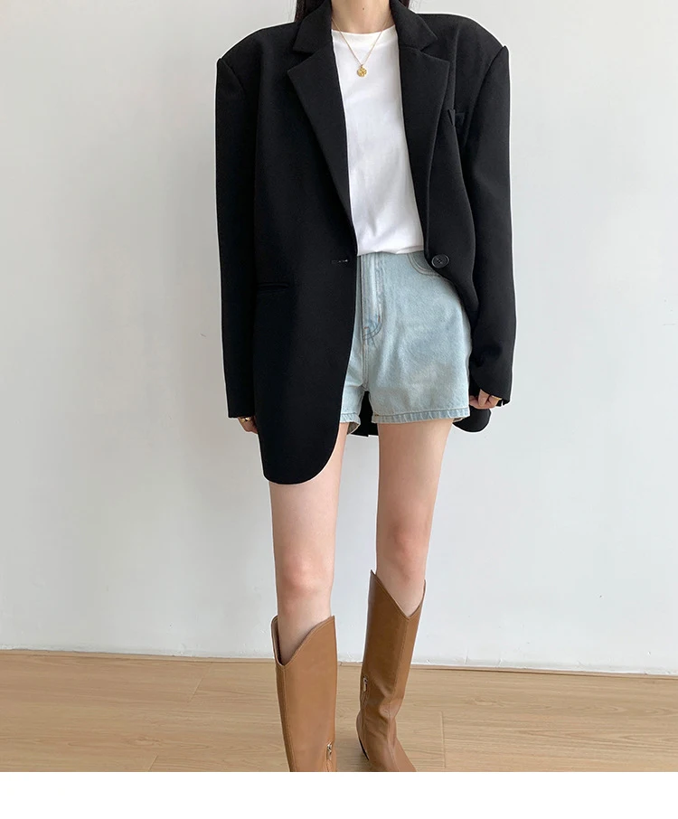 Jaqueta de Escritório Goplus Terno Feminino Senhoras Primavera Cabolsas Blazer Preto Oversized Jaquetas Colbert Dames Jas Chaqueta Mujer C60097 13 Computers & Electronics