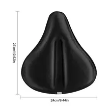 

Breathable Silicone Sponge Anti-slip Bicycle Seat Cycling Riding Racing Thickened Scooter Cushion Accessory Bike Saddles