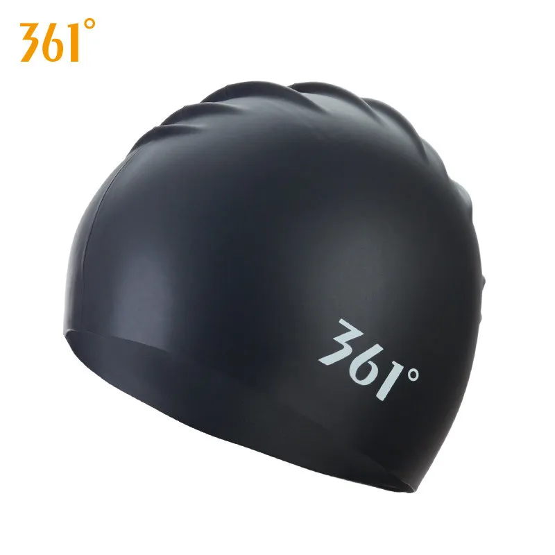 361 °Women Men Waterproof Plus Size Colorful Long Hair Water Sports High Elastic Swim Caps Bathing Beach Surfing Diving Hat