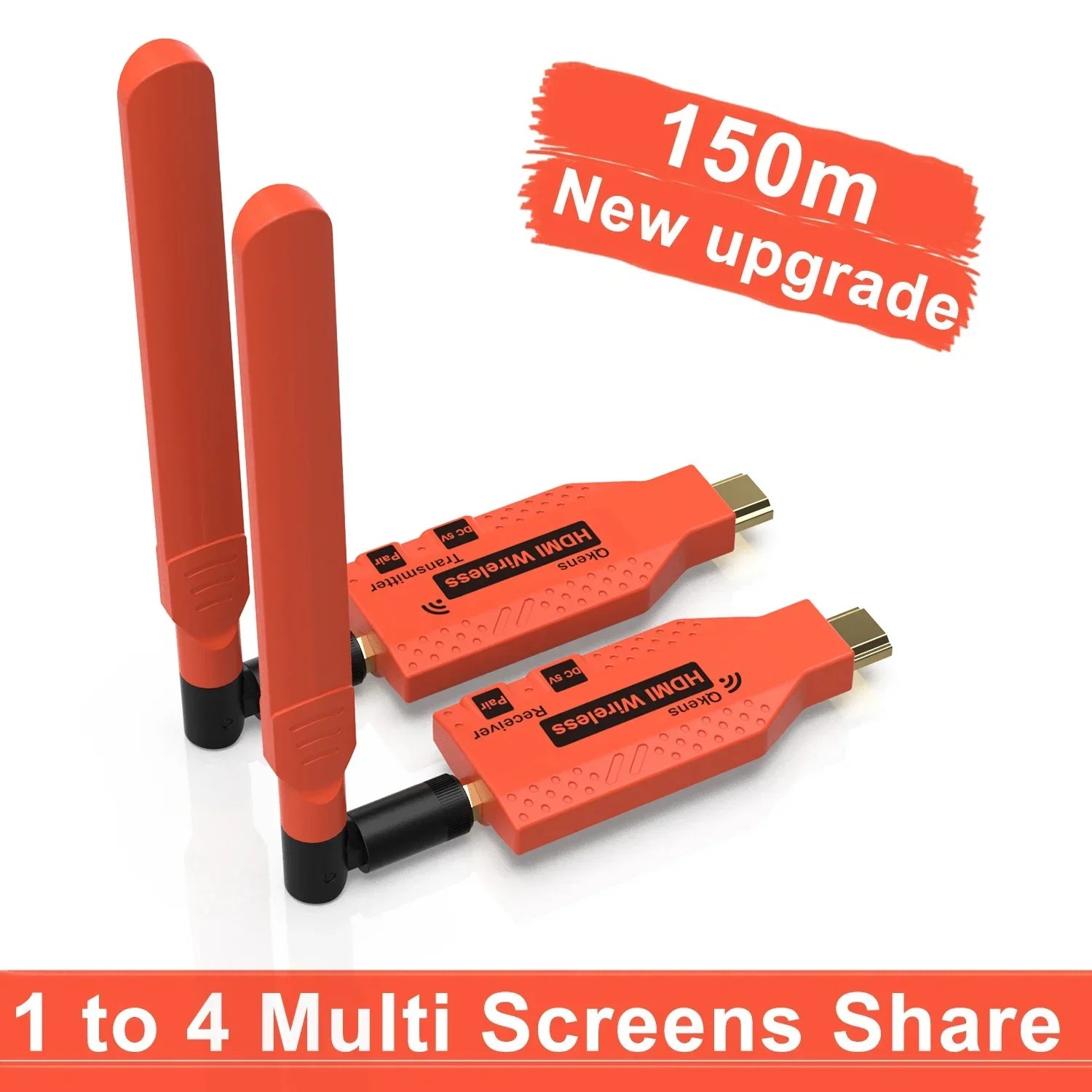 492Ft Wireless Hdmi Trasmettitore Video Ricevitore 1080P Hdmi Extender Display Adapter Per Fotocamera Laptop Pc A Tv Monitor Proiettore