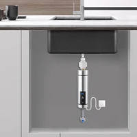 Chauffe-eau électrique instantané 3500W, sans réservoir, sous évier, petit Mini chauffage avec contrôle de la température pour le lavage de la cuisine 6