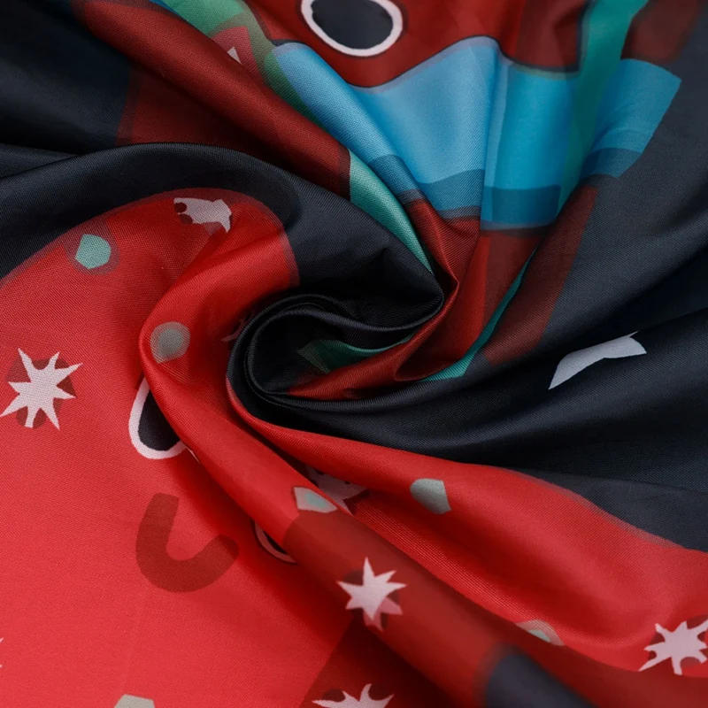 Christmas Kids Hairdressing Cape Hairdresser Cartoon Pattern Hair Styling Gown Shop Household Barber Cape Apron 4