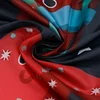 Christmas Kids Hairdressing Cape Hairdresser Cartoon Pattern Hair Styling Gown Shop Household Barber Cape Apron 4