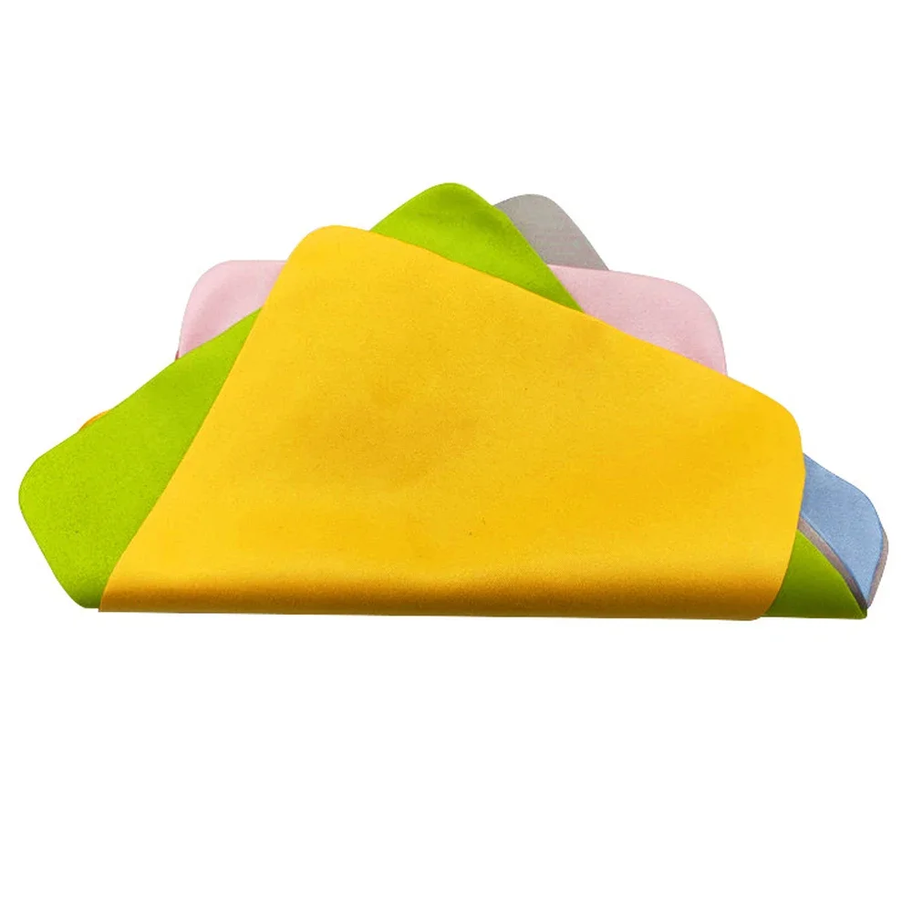 Cleaning Cloth 5Pcs Microfiber Duster Scouring Pad Soft Wash Towel Napkin for Phone Screen Lens Glasses microfiber dish cloths microfiber towel microfiber wash towel microfiber dish cloth dish cleaning cloth dish cloth towel cleaning cloth glasses cleaning cloth scrub pads