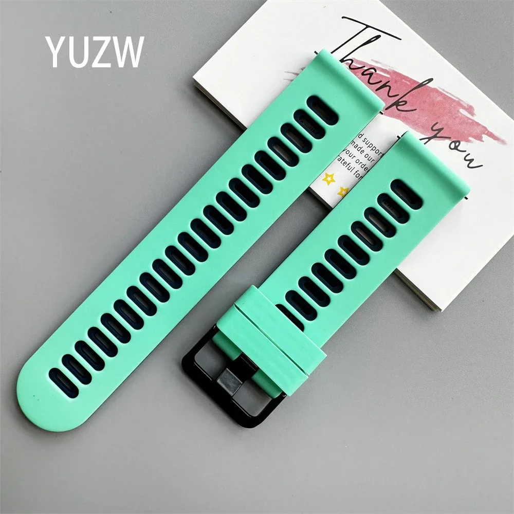 Sports Silicone Wrist Strap - 20mm/22mm Adjustable Watchband Bracelet