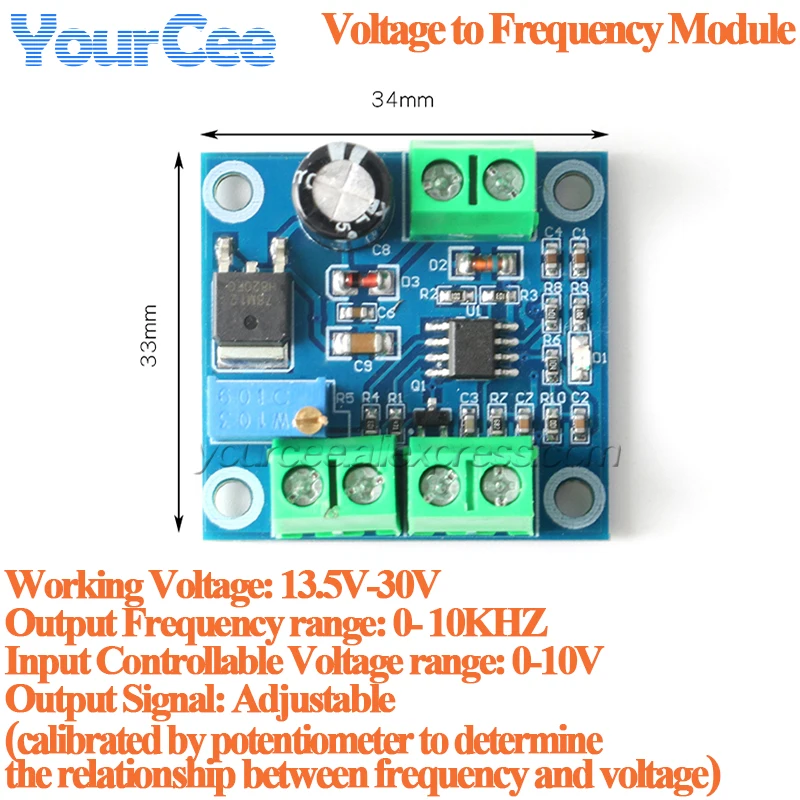 Voltage to frequency
