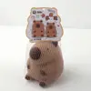 Brown Capybara Squeeze Toy Gift Slow Rebound TPR Squeeze Toys Cartoon Capybara Antistress Decompression Toys Adult 6