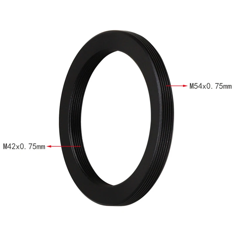 Microscope Adapter Female Internal Thread SCT M42 M48 M54 M52 M42 to Male Thread M48 M54 Astronomical Telescope Photography Adapter Ring Parts