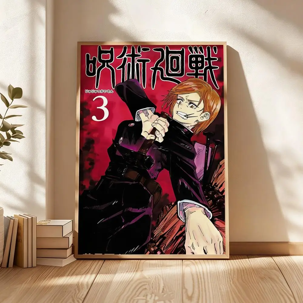 Classic Anime Wall Art Poster - Stylish Self-Adhesive Decor