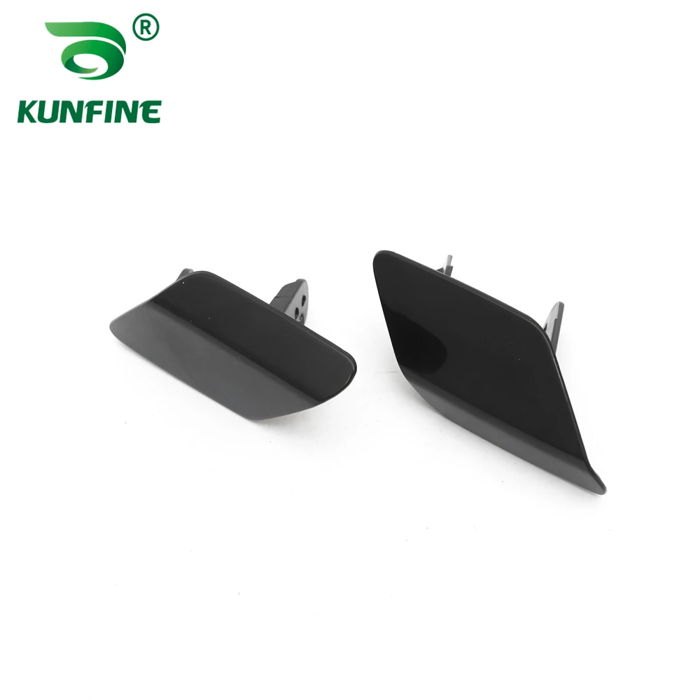 Car Headlamp Washer Cap Front Bumper Headlight Washer Cover with bracket No. 51117363393 51117363394
