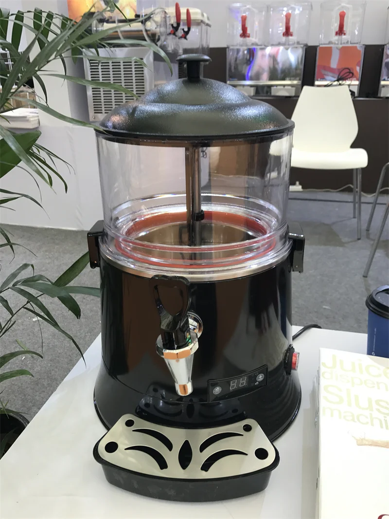 Hot Chocolate Warmer Machine 600W 10L Commercial Electric Hot Drink Mixer  Blender Coffee Milk Wine Tea Dispenser Machine - AliExpress