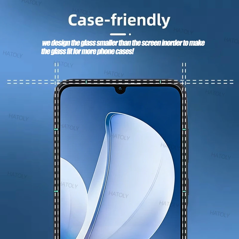 Premium Tempered Glass Screen Protector - Anti-Scratch & Full Glue Coverage