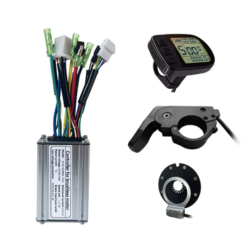 

36V/48V 250W E-Bike LCD5 LCD Display Thumb Throttle Controller E-Bike Conversion Kit Bicycle Spare Parts Accessories