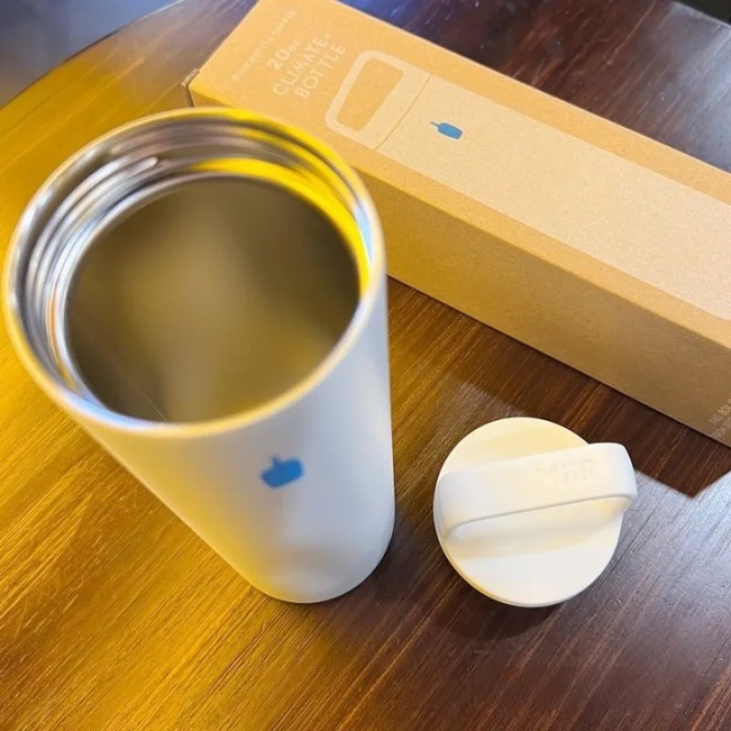 304 Stainless Steel Insulated Water Bottles with Handle 600ml Drinking Bottle Coffee Cup Travel Mug insulated water bottle