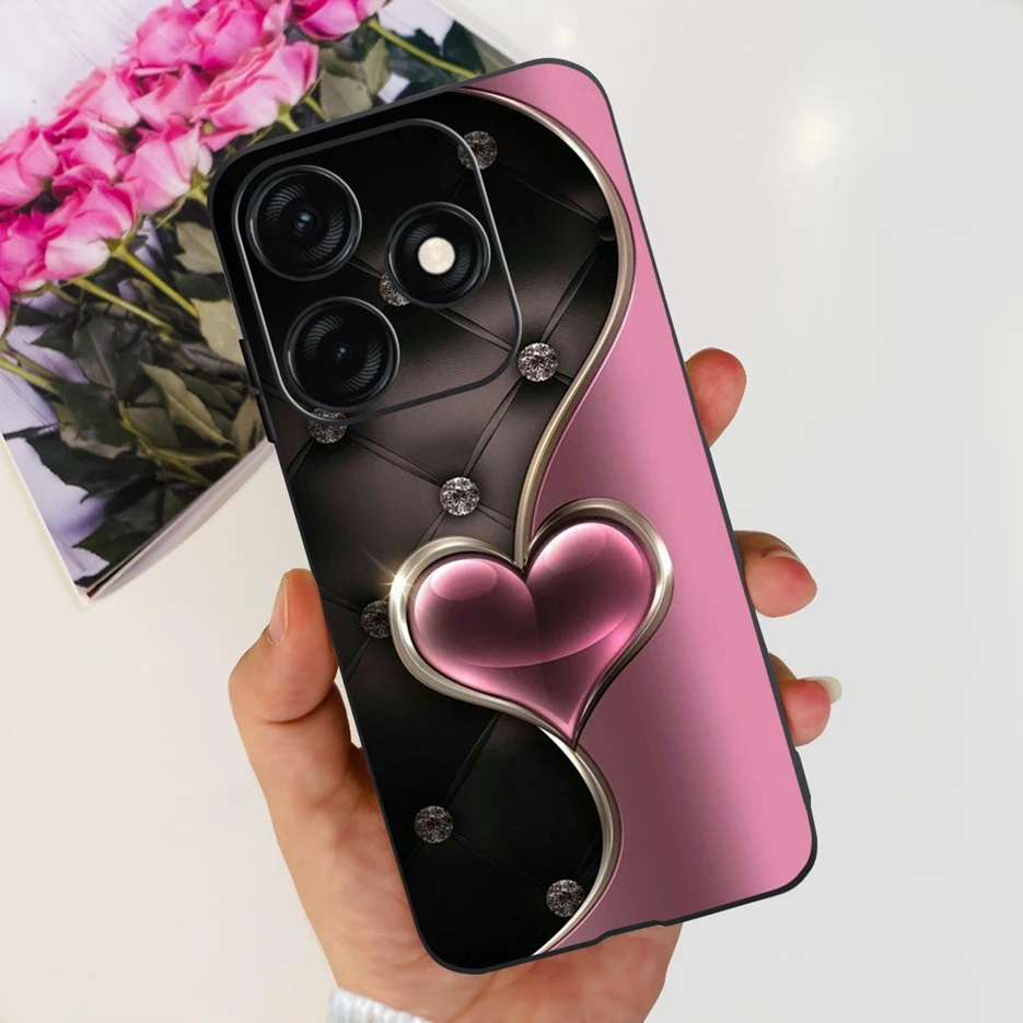 Stylish Shockproof Painted Phone Case with Soft Bumper