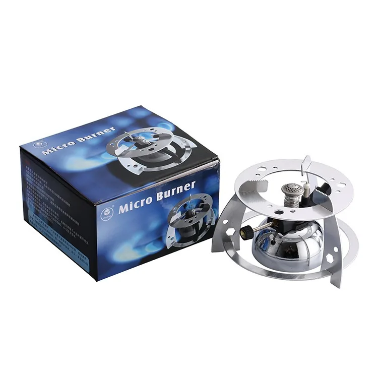 Mini Tabletop Gas Stove Butane Burner Heater for Siphon Coffee Maker or Tea Portable Outdoor Camping Cookware Alcohol Gas Stove gas stove
