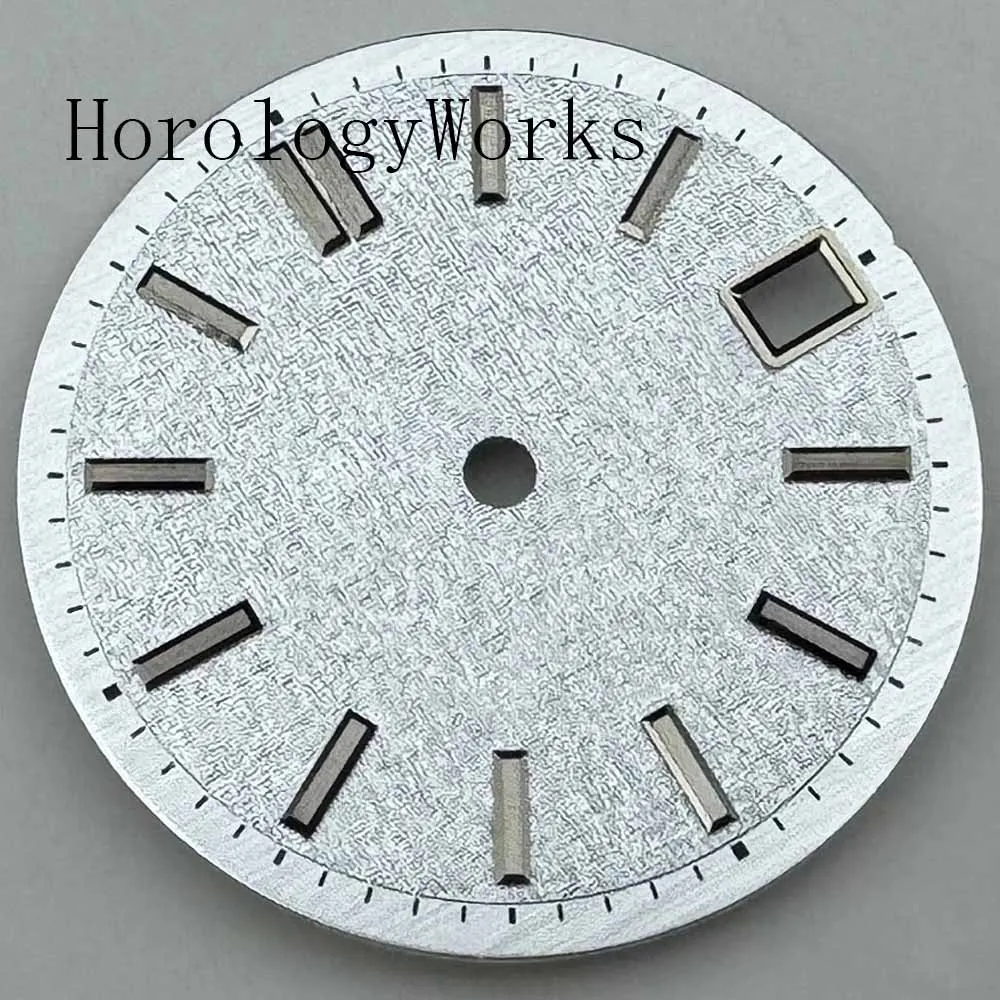 28.5mm Sterile Dial Fit NH35 NH34 Movement Fit 3/3.8 O'clock Crown Green Black Pink White Watch Parts