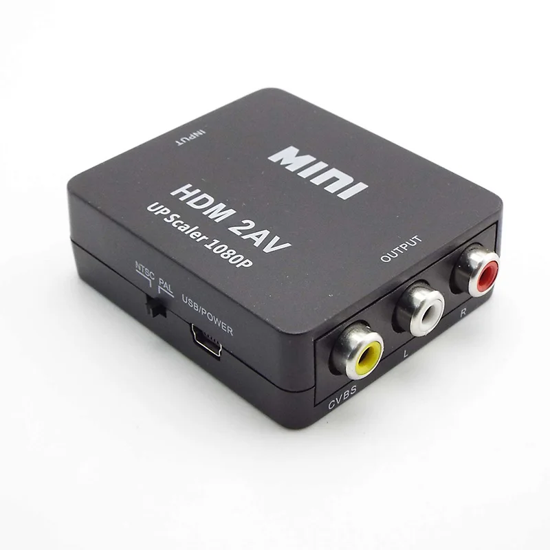 HDMI ȣȯ to AV RCA CVSB L/R  Ϸ  , HD Ʈ  NTSC PAL , 1080P