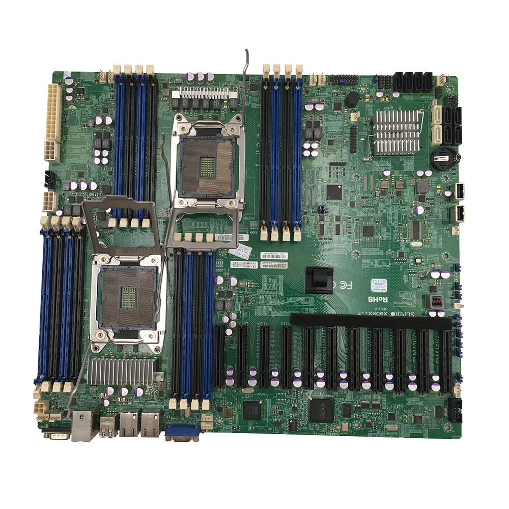 Original Workstation Motherboard For Supermicro X9DRX+-F X79 10*PCI 3.0 LGA2011 Perfect Test Good Quality 5 Original Workstation Motherboard For Supermicro X9DRX+-F X79 10*PCI 3.0 LGA2011 Perfect Test Good Quality - Image 3