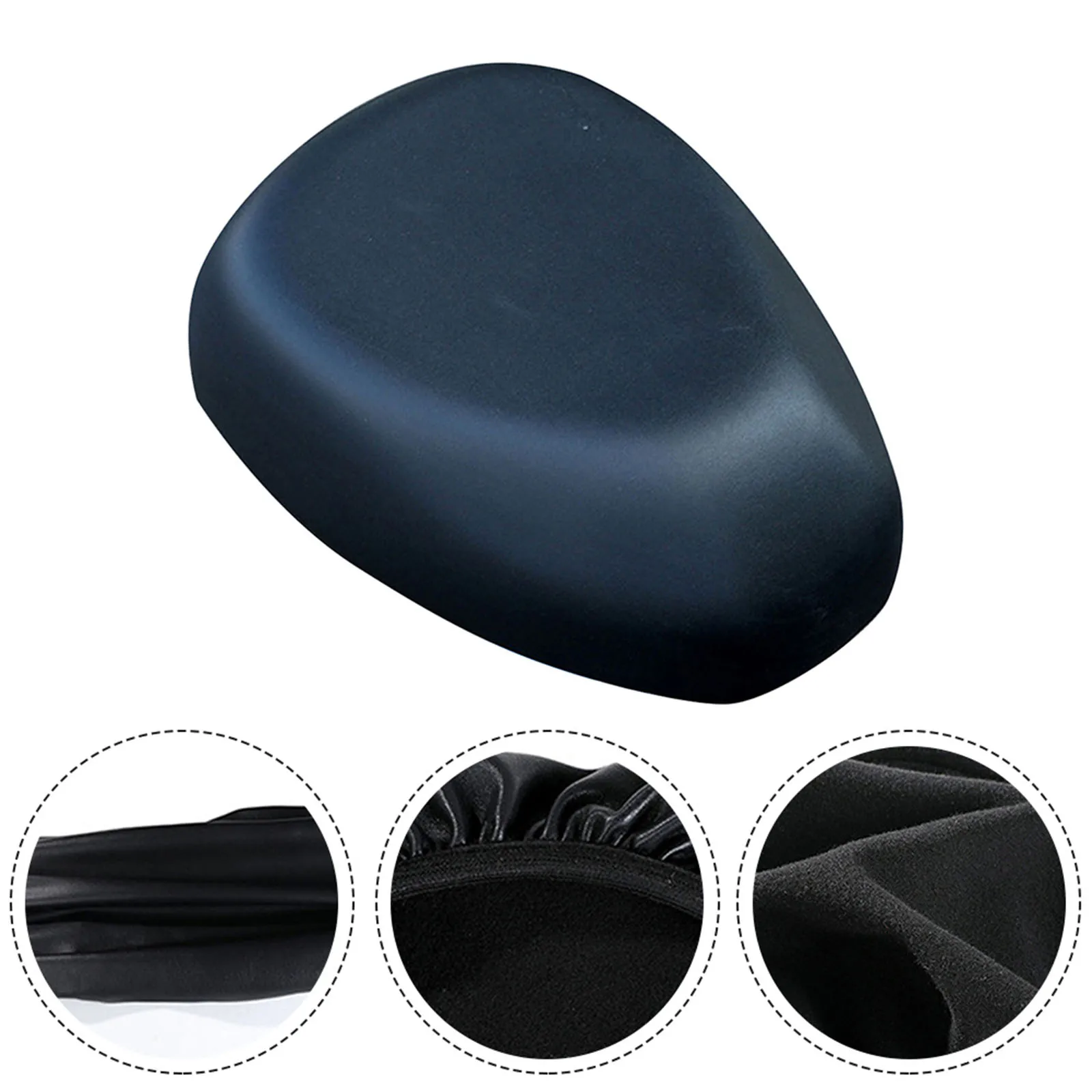 Polyester-Ebike-Abdeckung, E-Bike-Abdeckung, wasserabweisend, 180 g/Set, 25 x 20 cm, Schwarz, einfach zu installierende E-Bike-Abdeckung – Detail 5
