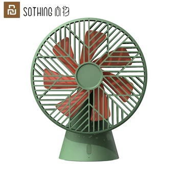 SOTHING 조용한 열대 우림 선풍기 데스크탑 USB 선풍기 나무 모양 아주 미니 선풍기 쿨러, 가정 사무실용 초강풍, 신제품