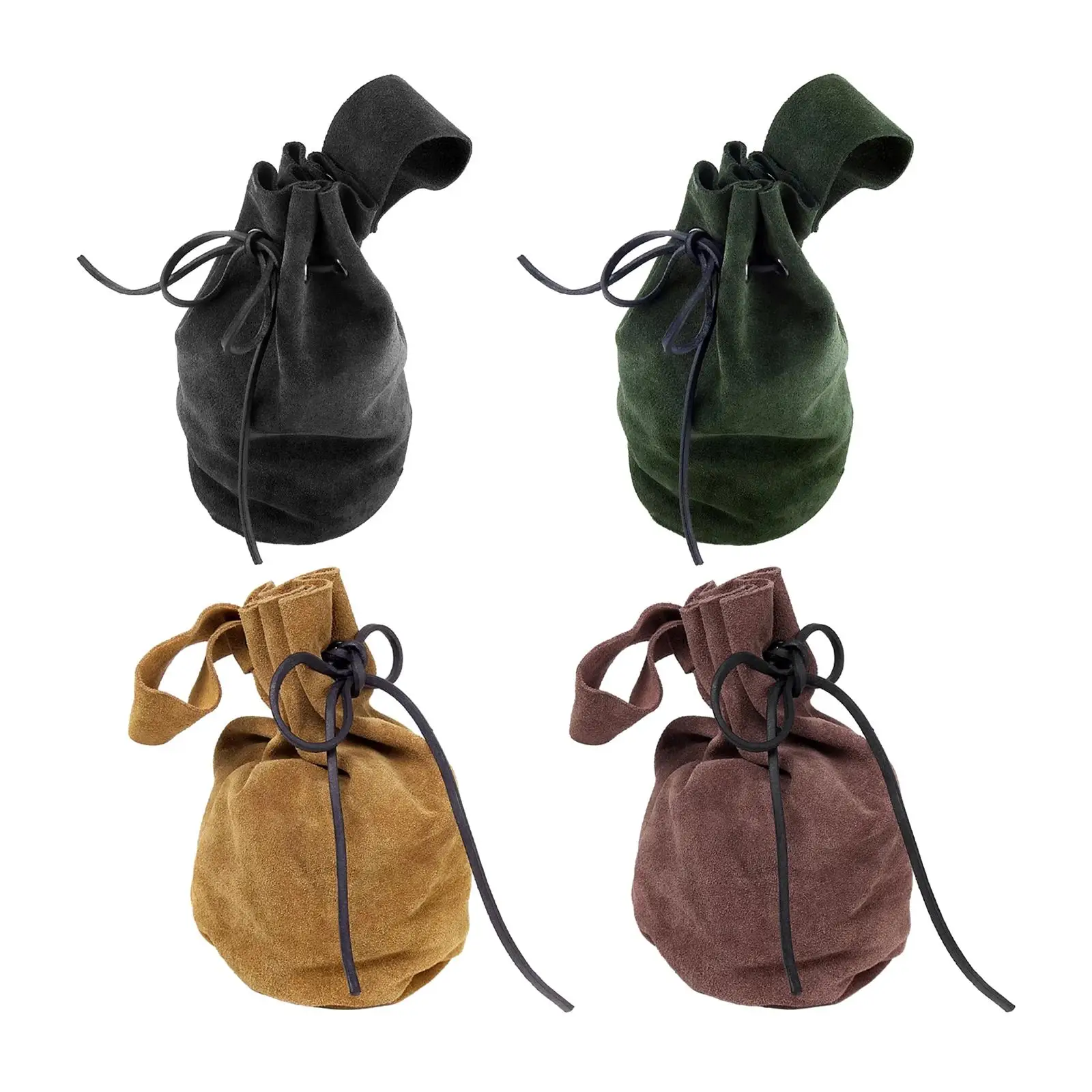 

Waist Bag Fanny Pack Steampunk Belt Bag Props Flocking Cloth Belt Pouch for Running Trekking Hiking Camping Costume Accessories
